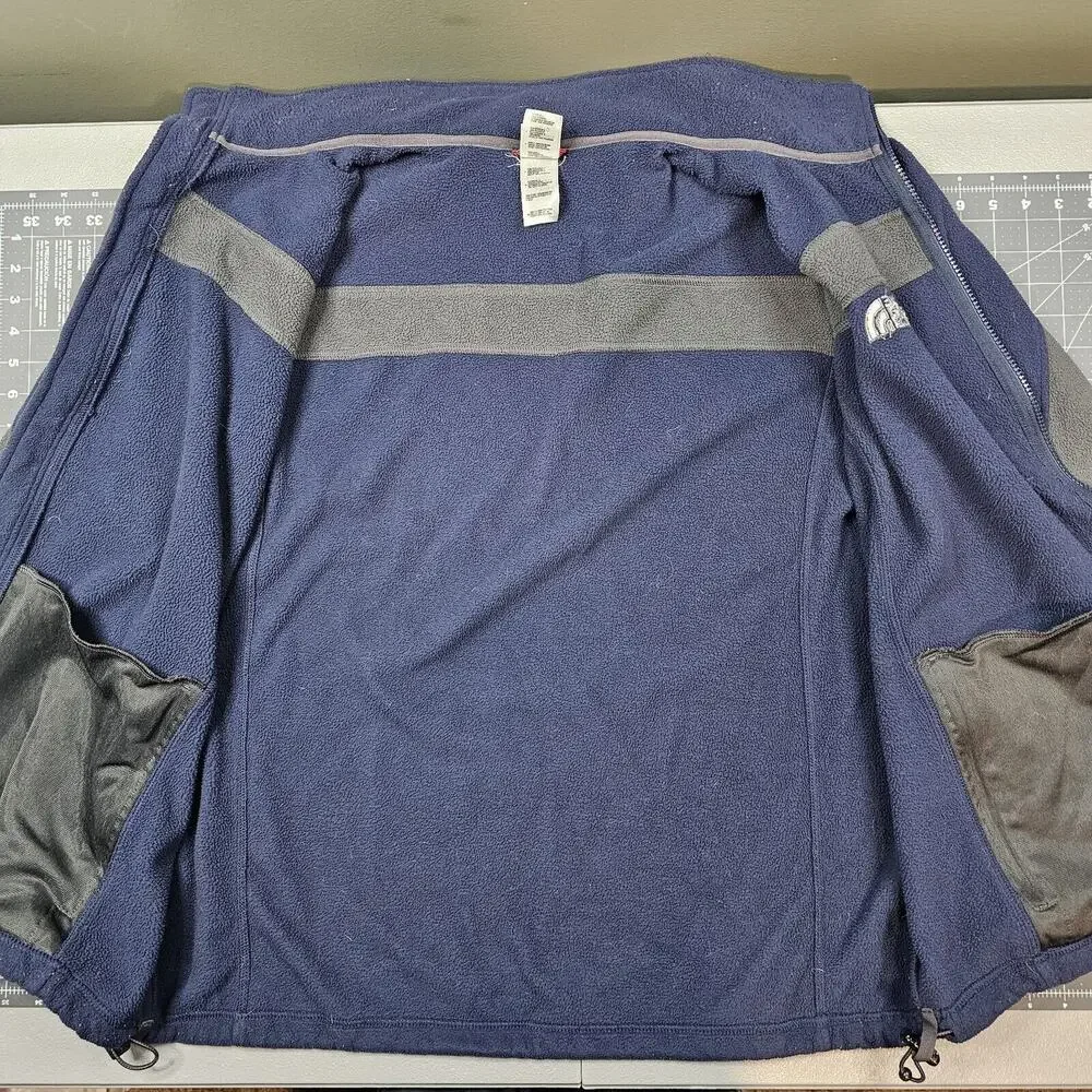 The North Face Jacket Mens XL Fleece Blue Gorpcore Outdoors Hiking Preppy Y2K